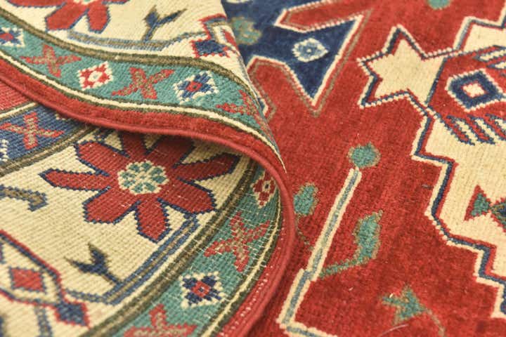 3' 10 x 5' 10 Hand Knotted Kazak Rug
