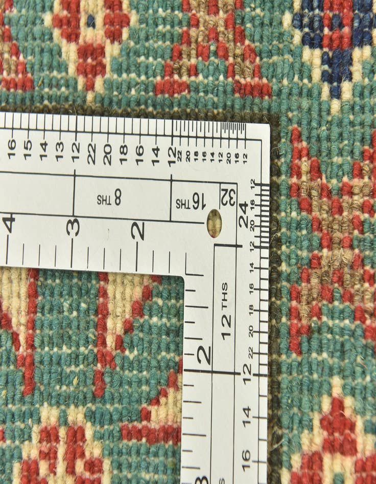 Detail image of 3' 10 x 5' 10  Hand Knotted Kazak Rug