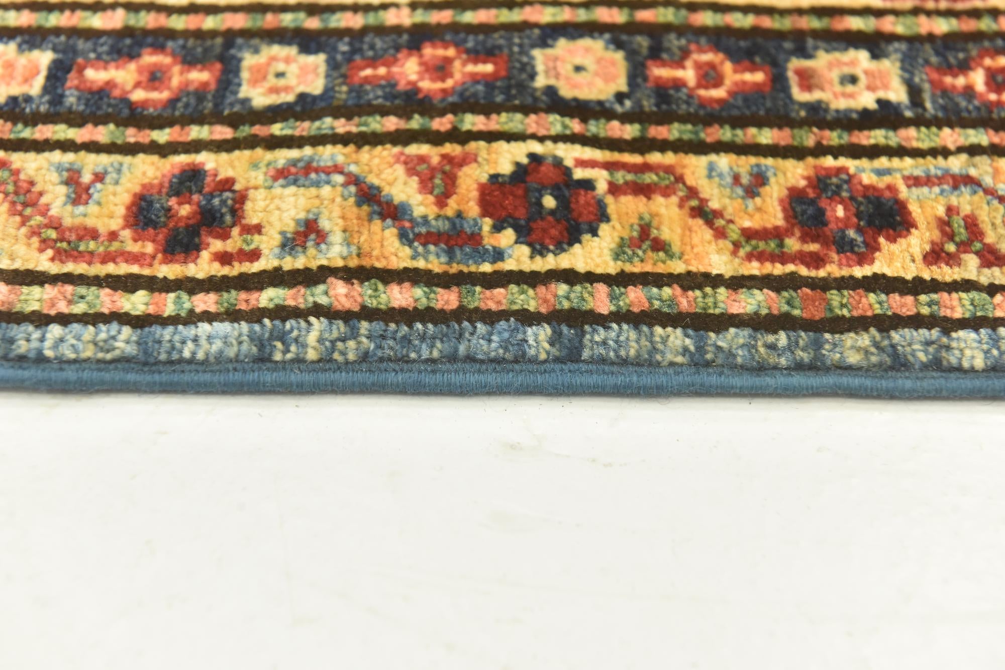 6' x 8' 7 Hand Knotted Kazak Oriental Rug