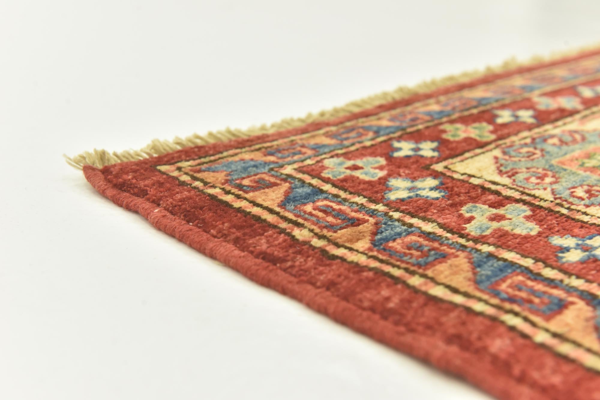 5' 10 x 8' 3 Hand Knotted Kazak Oriental Rug