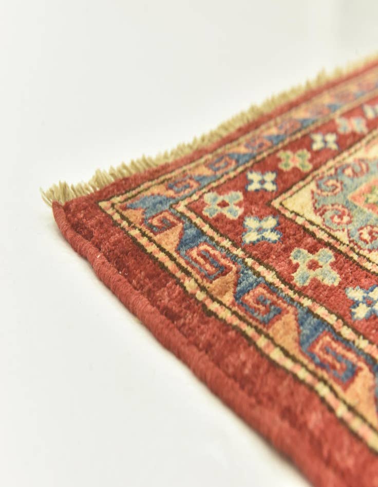 Detail image of 5' 10 x 8' 3  Hand Knotted Kazak Oriental Rug