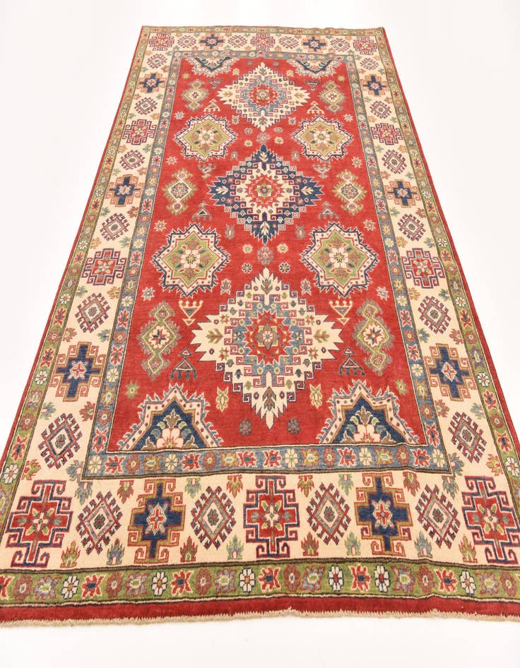 Detail image of 6' 4 x 9' 8  Hand Knotted Kazak Rug