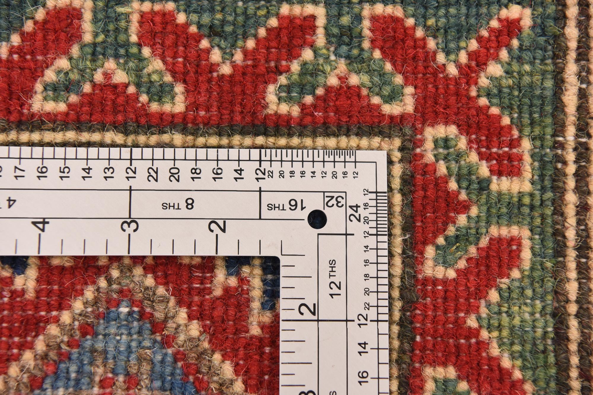 180cm x 270cm Hand Knotted Kazak Rug