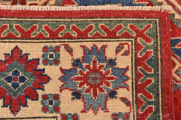 180cm x 270cm Hand Knotted Kazak Rug