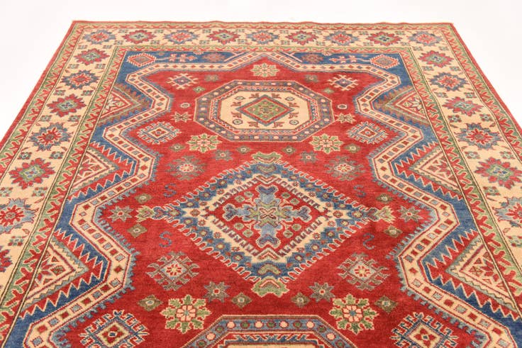Detail image of 180cm x 270cm Hand Knotted Kazak Rug