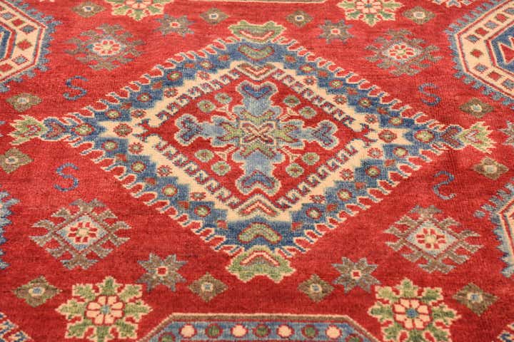 180cm x 270cm Hand Knotted Kazak Rug
