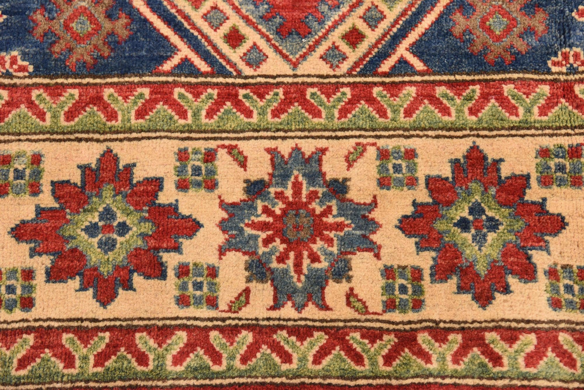 180cm x 270cm Hand Knotted Kazak Rug