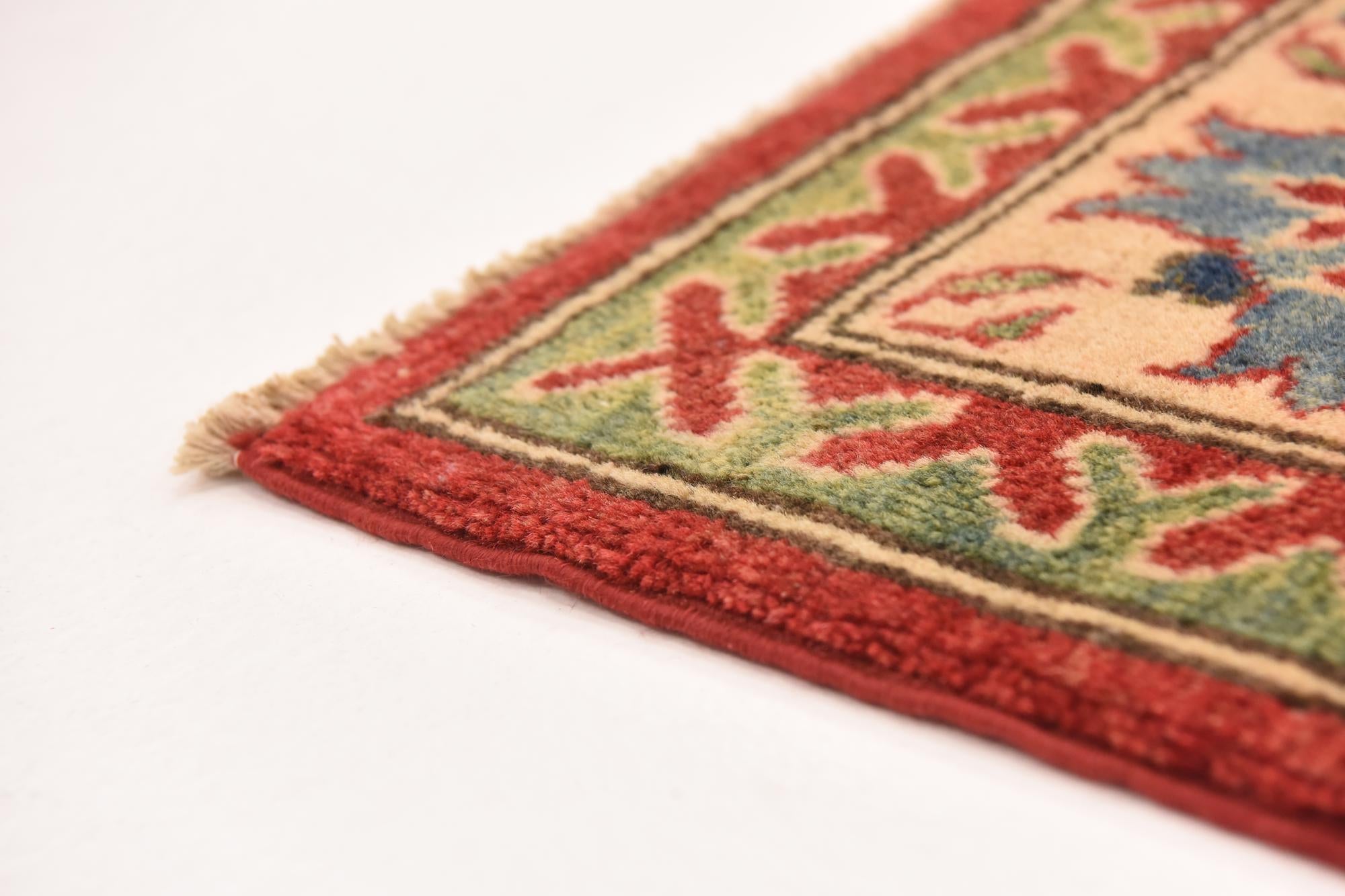 180cm x 270cm Hand Knotted Kazak Rug