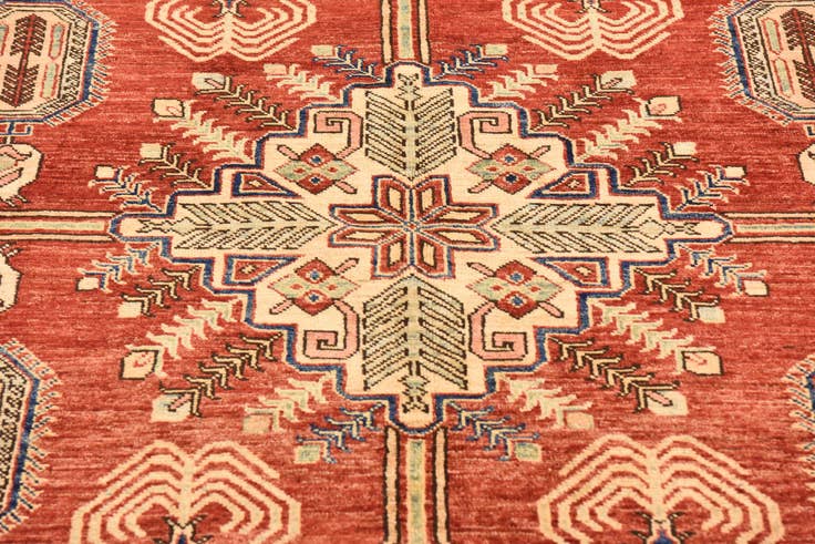 Detailansicht von 175cm x 240cm Handgeknüpft Kazak Orientalisch Teppich