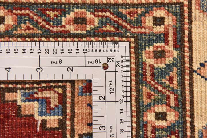 6' 7 x 9' 10 Hand Knotted Kazak Oriental Rug
