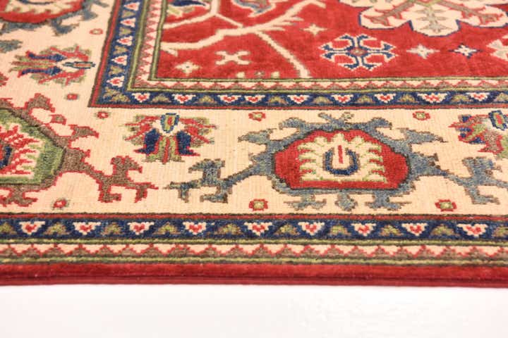 5' 8 x 7' 10 Hand Knotted Kazak Rug