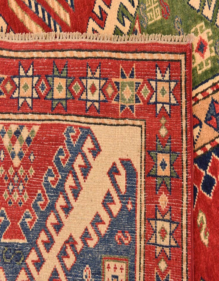 Detail image of 5' 8 x 7' 10  Hand Knotted Kazak Rug