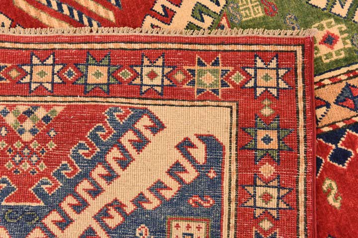 5' 8 x 7' 10 Hand Knotted Kazak Rug