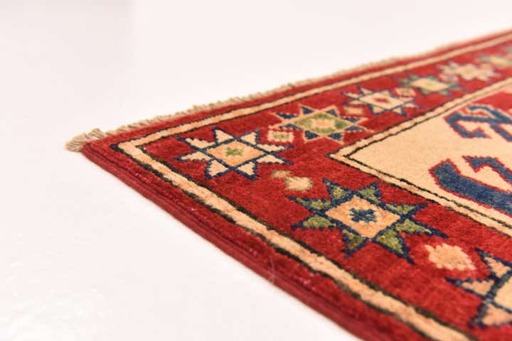 5' 8 x 7' 10 Hand Knotted Kazak Rug