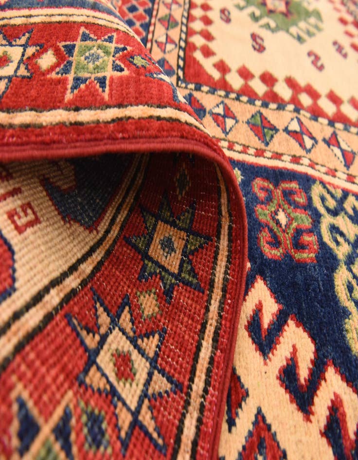 Detail image of 5' 8 x 7' 10  Hand Knotted Kazak Rug