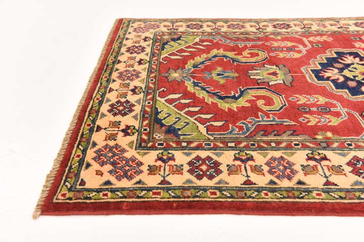 3' 4 x 5' Hand Knotted Kazak Rug