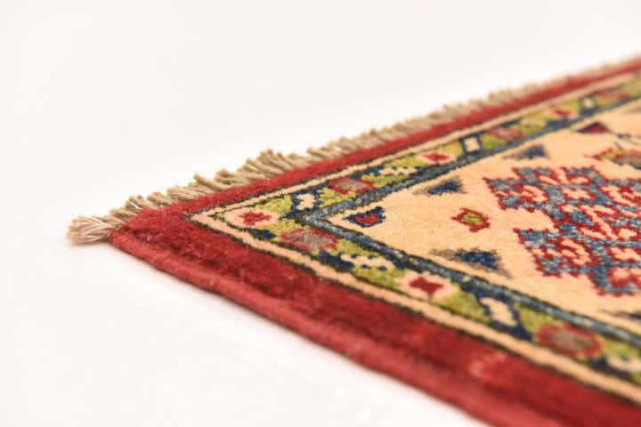 3' 4 x 5' Hand Knotted Kazak Rug