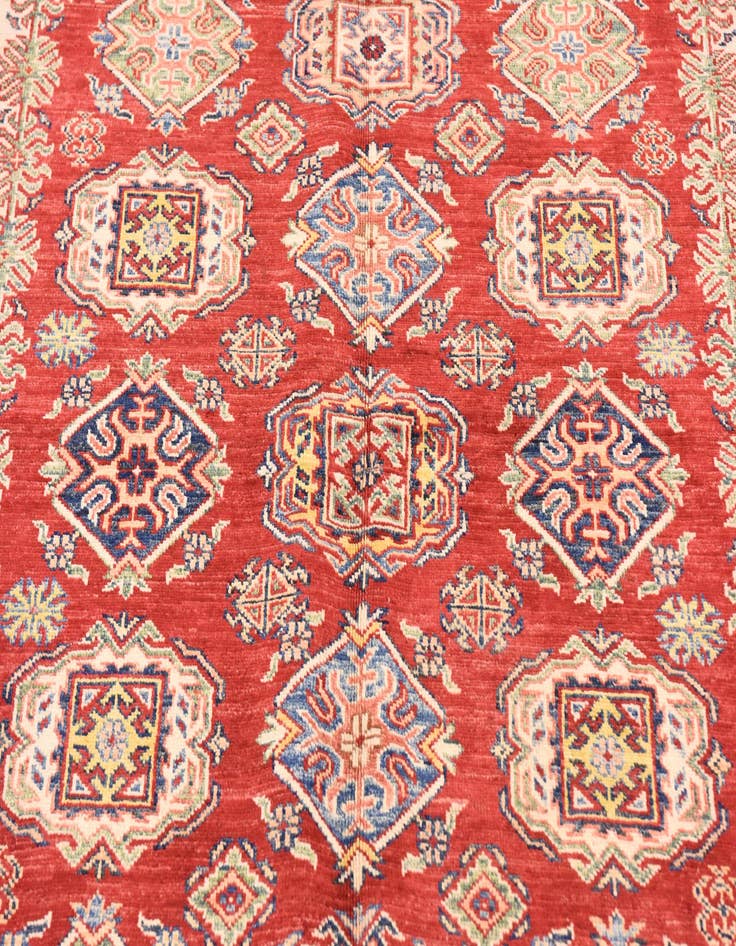 Detail image of 5' x 6' 8  Hand Knotted Kazak Oriental Rug