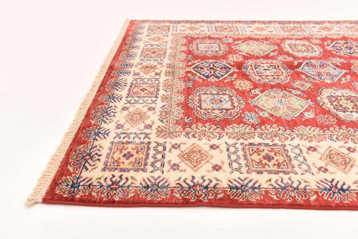 5' x 6' 8 Hand Knotted Kazak Oriental Rug