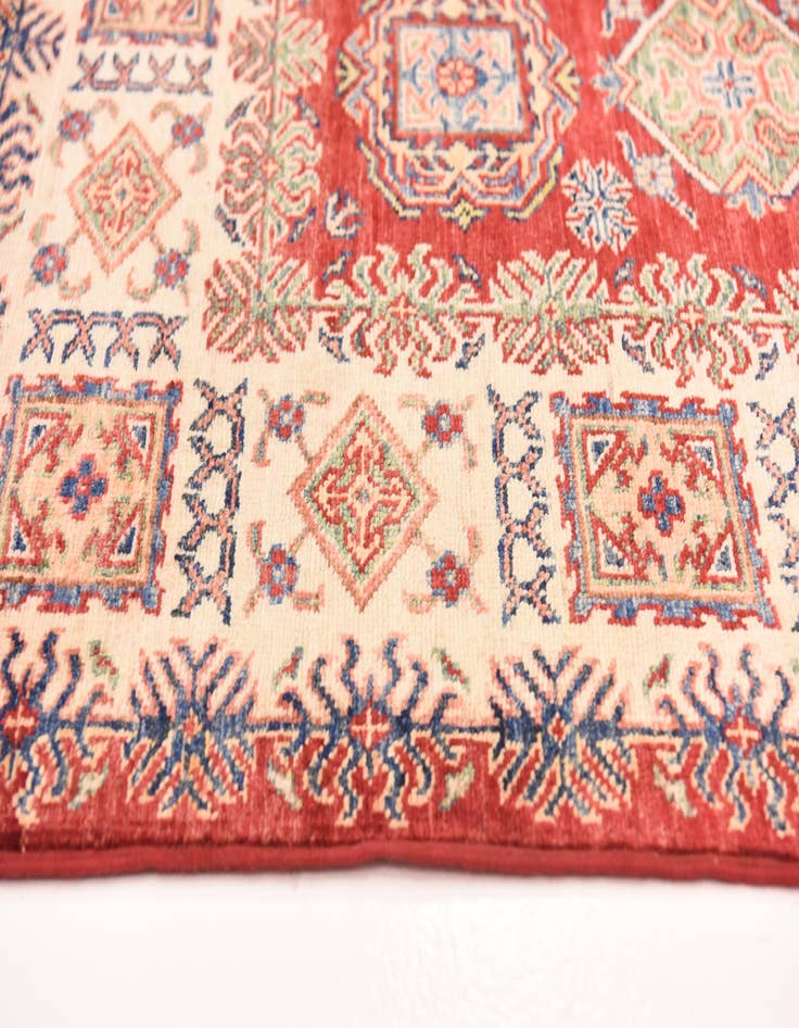 Detail image of 5' x 6' 8  Hand Knotted Kazak Oriental Rug