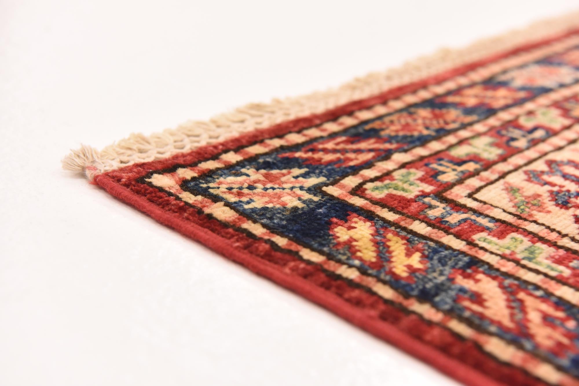 5' x 6' 10 Hand Knotted Kazak Oriental Rug