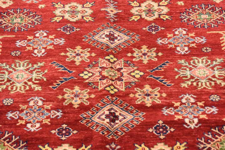 5' x 6' 3 Hand Knotted Kazak Oriental Rug