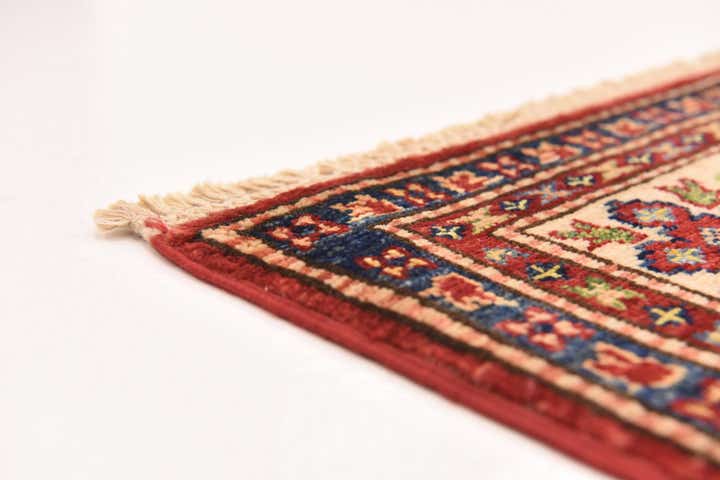 5' x 6' 3 Hand Knotted Kazak Oriental Rug