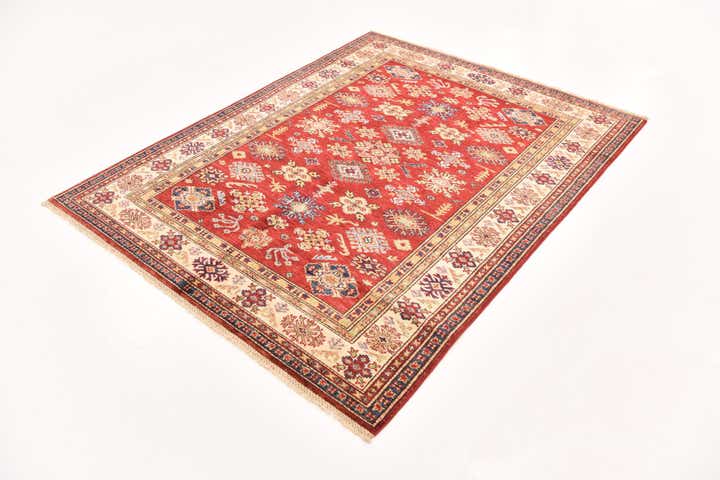 4' 11 x 6' 3 Hand Knotted Kazak Oriental Rug