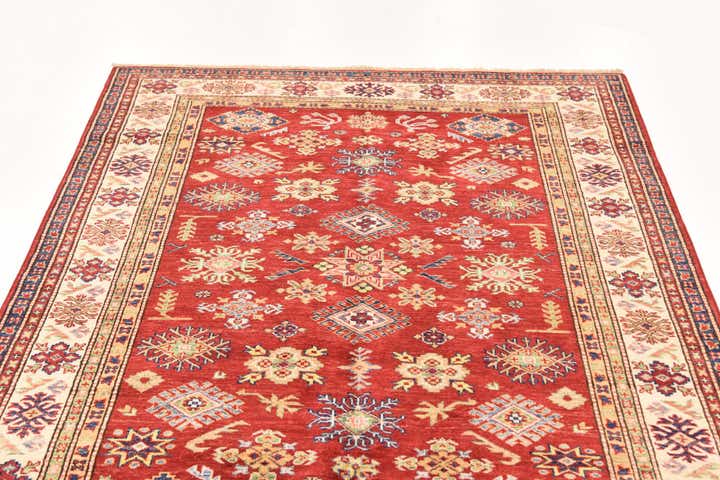 4' 11 x 6' 3 Hand Knotted Kazak Oriental Rug