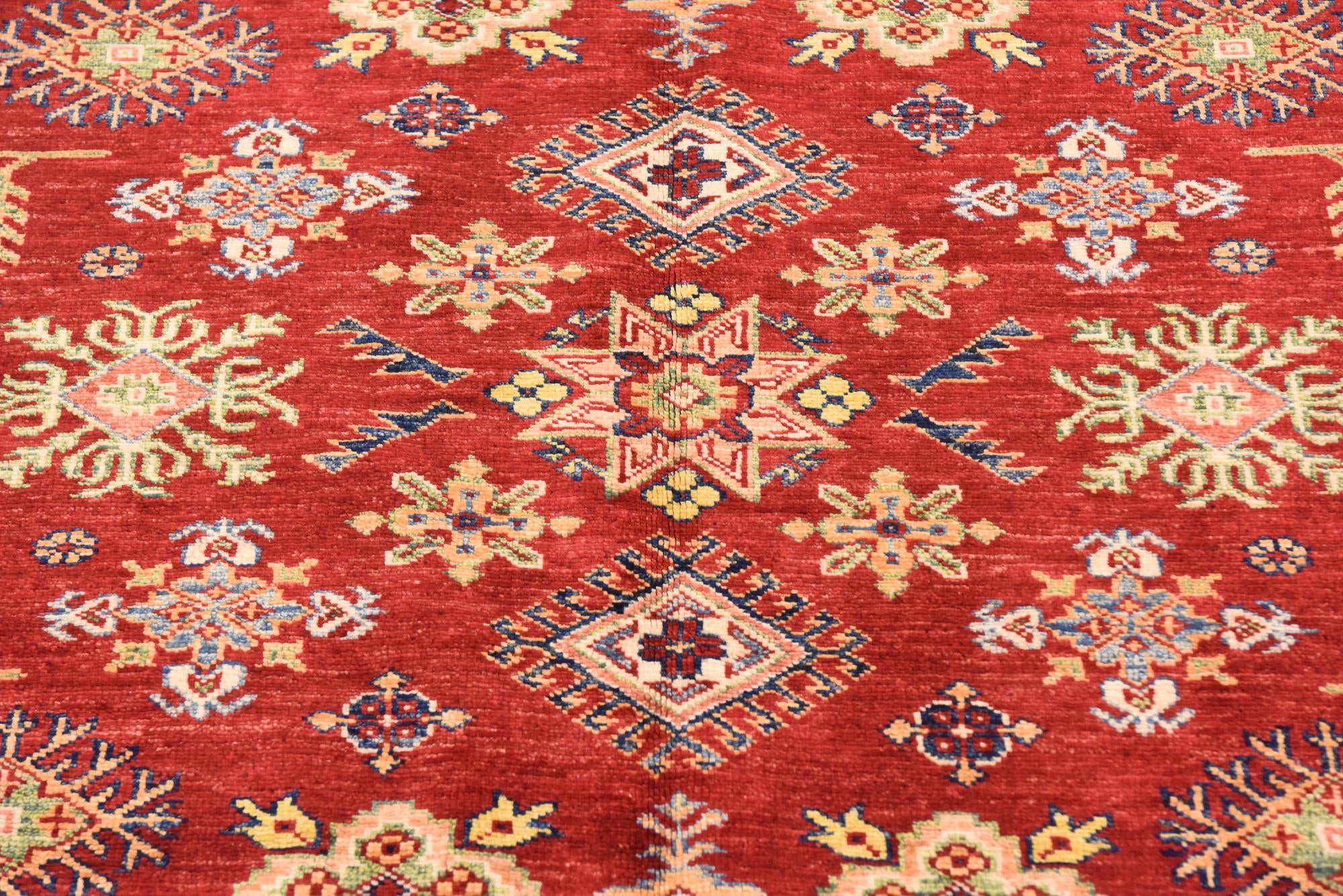 4' 11 x 6' 3 Hand Knotted Kazak Oriental Rug