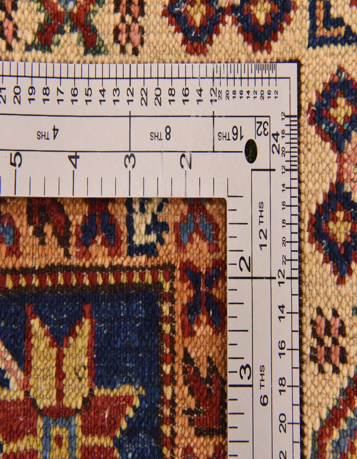 Detail image of 5' x 6' 6  Hand Knotted Kazak Oriental Rug