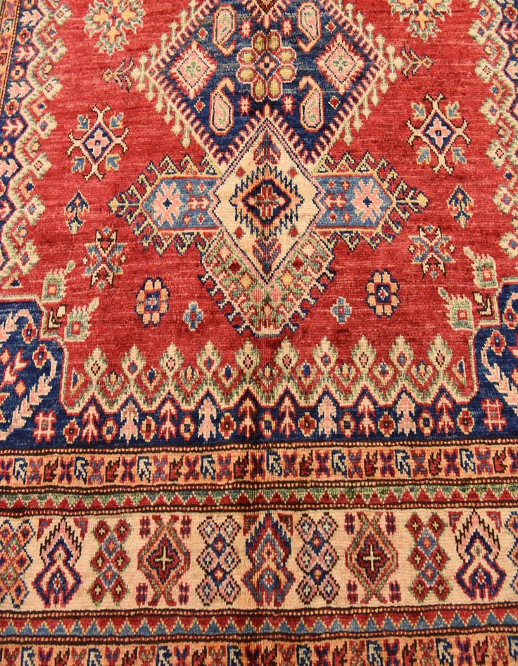Detail image of 5' x 6' 6  Hand Knotted Kazak Oriental Rug