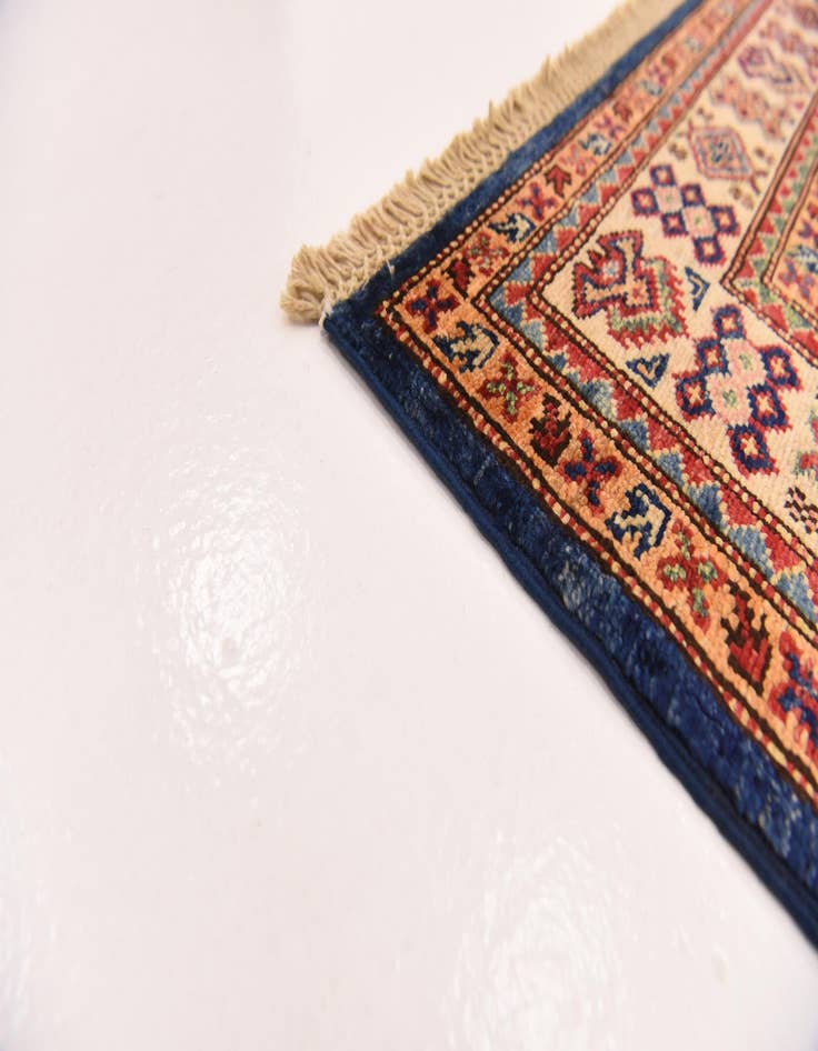 Detail image of 5' x 6' 6  Hand Knotted Kazak Oriental Rug