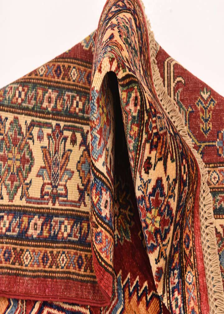 5' 2 x 6' 7 Hand Knotted Kazak Rug