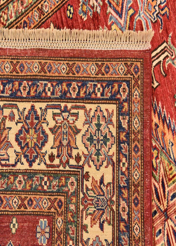 5' 2 x 6' 7 Hand Knotted Kazak Rug