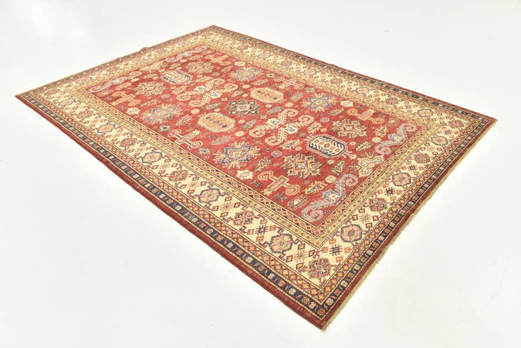 Detail image of 5' 8 x 7' 10 Hand Knotted Kazak Oriental Rug