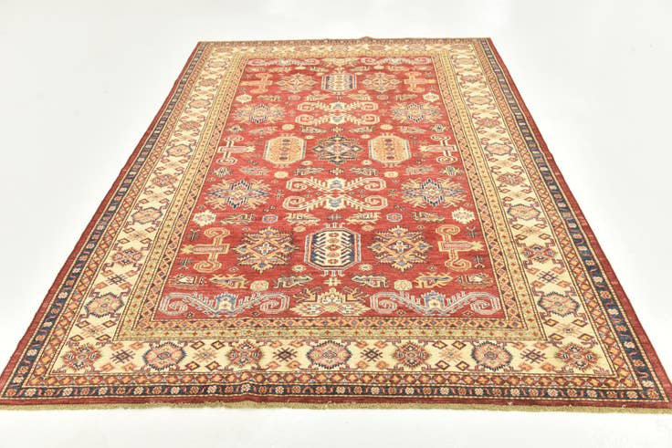 Detail image of 5' 8 x 7' 10 Hand Knotted Kazak Oriental Rug