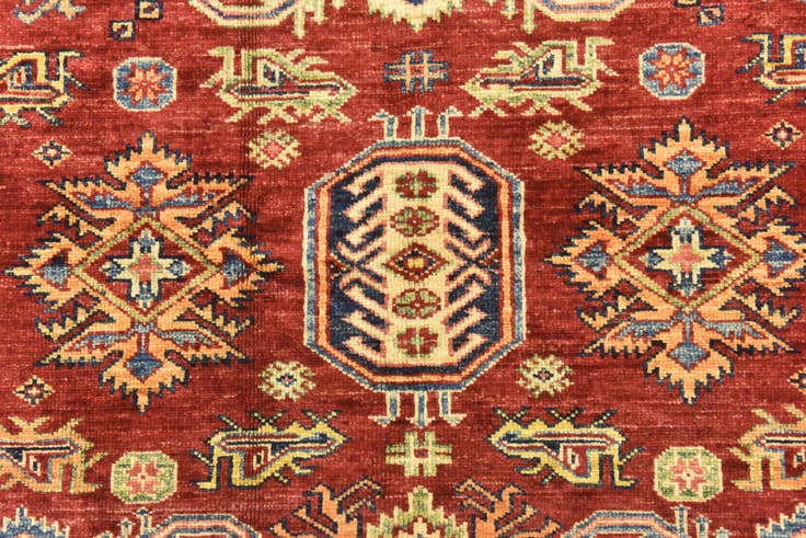 Detail image of 5' 8 x 7' 10 Hand Knotted Kazak Oriental Rug