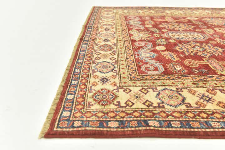 5' 8 x 7' 10 Hand Knotted Kazak Oriental Rug