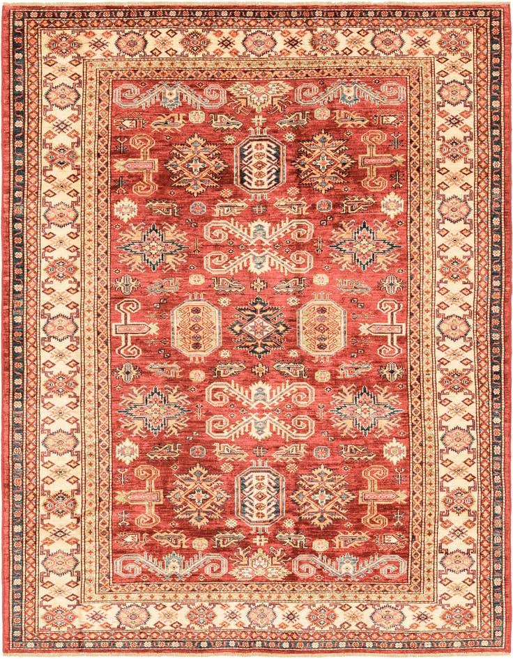 Detail image of 5' 8 x 7' 10 Hand Knotted Kazak Oriental Rug