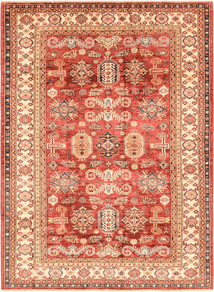Detail image of 5' 8 x 7' 10 Hand Knotted Kazak Oriental Rug