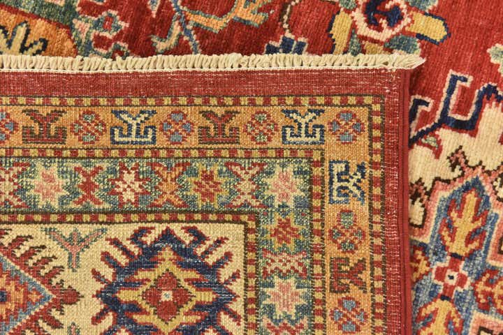 5' 10 x 8' Hand Knotted Kazak Oriental Rug