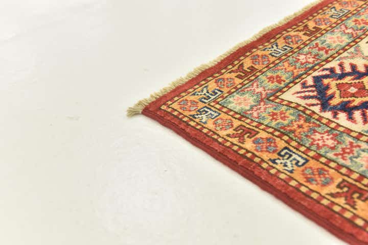 5' 10 x 8' Hand Knotted Kazak Oriental Rug