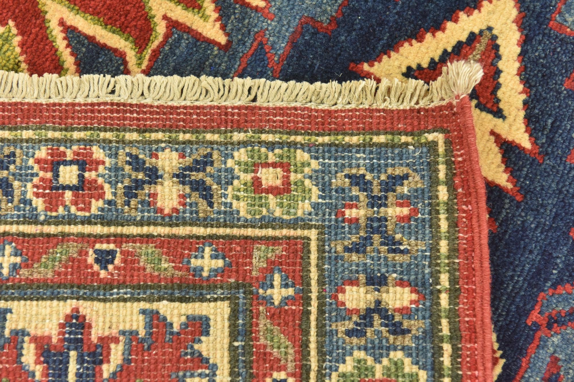 5' 9 x 8' 2 Hand Knotted Kazak Rug