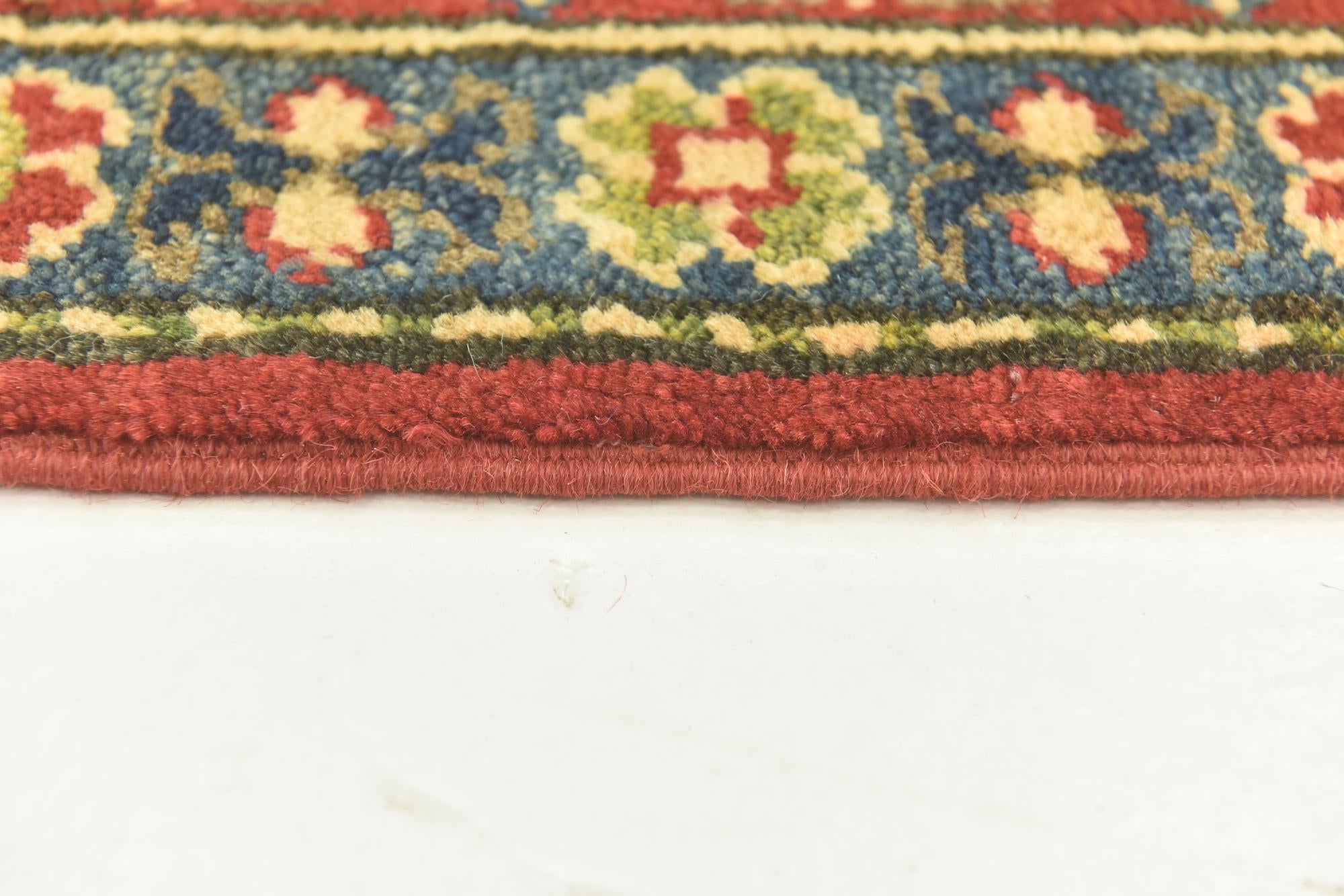 5' 9 x 8' 2 Hand Knotted Kazak Rug
