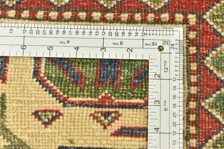 5' 4 x 7' 2 Hand Knotted Kazak Rug