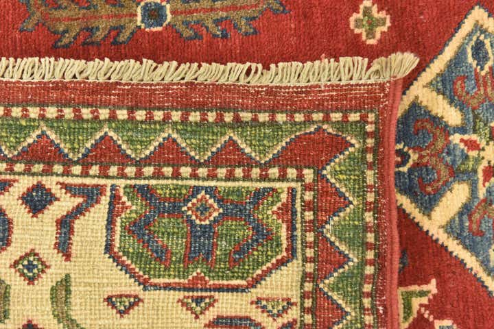 5' 4 x 7' 2 Hand Knotted Kazak Rug