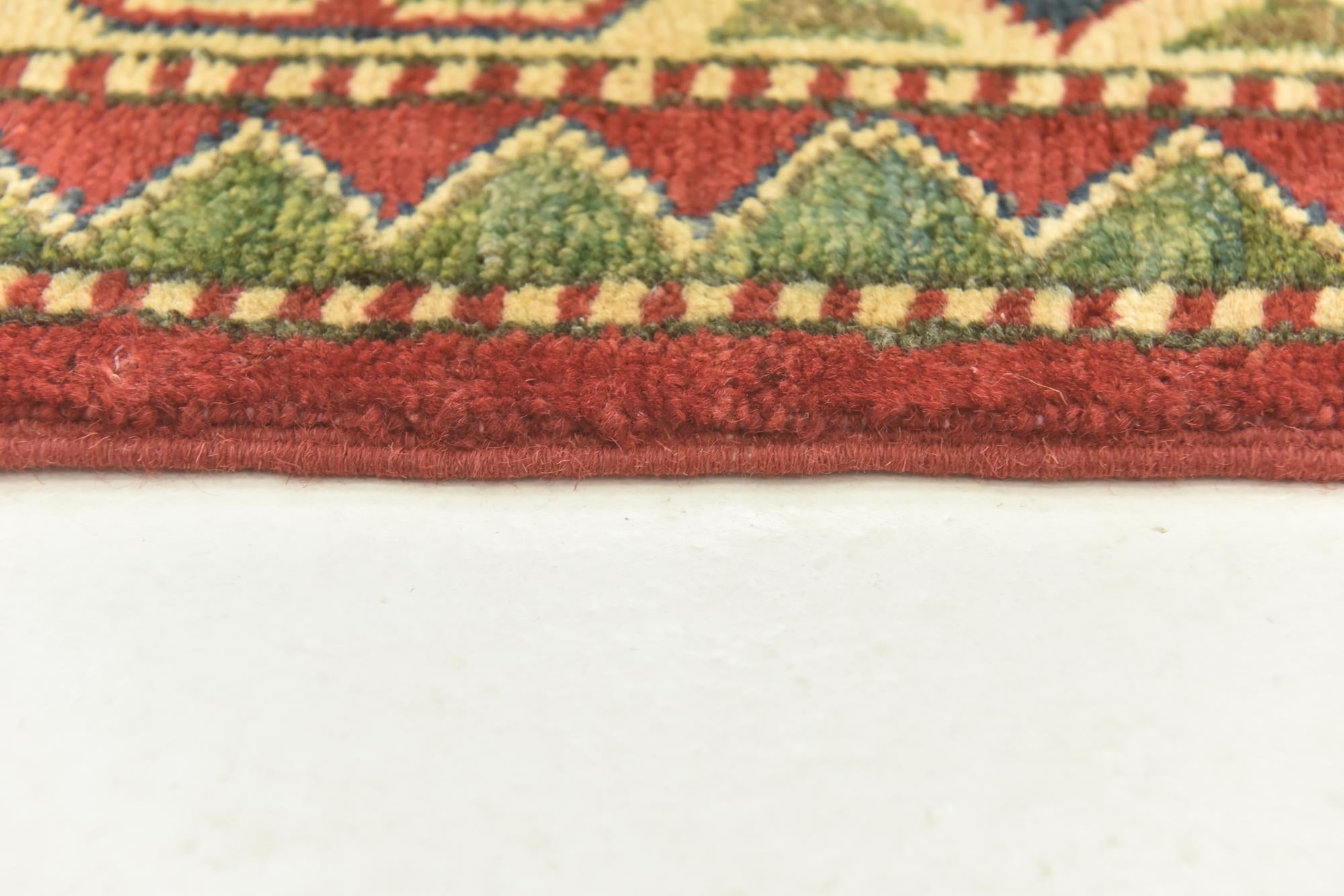 5' 4 x 7' 2 Hand Knotted Kazak Rug