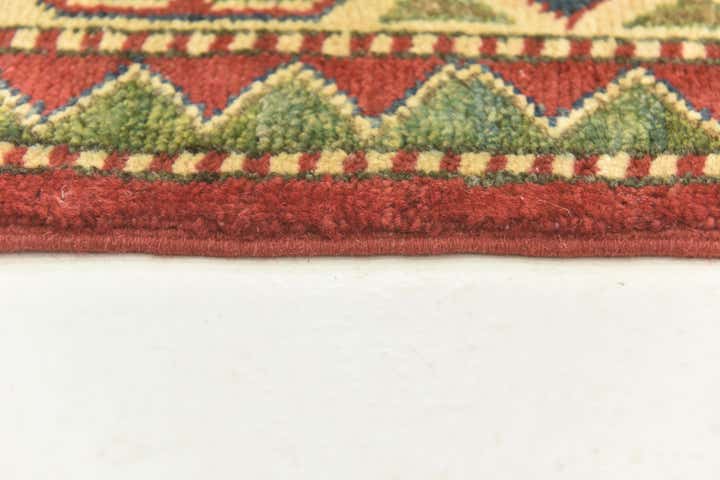 5' 4 x 7' 2 Hand Knotted Kazak Rug