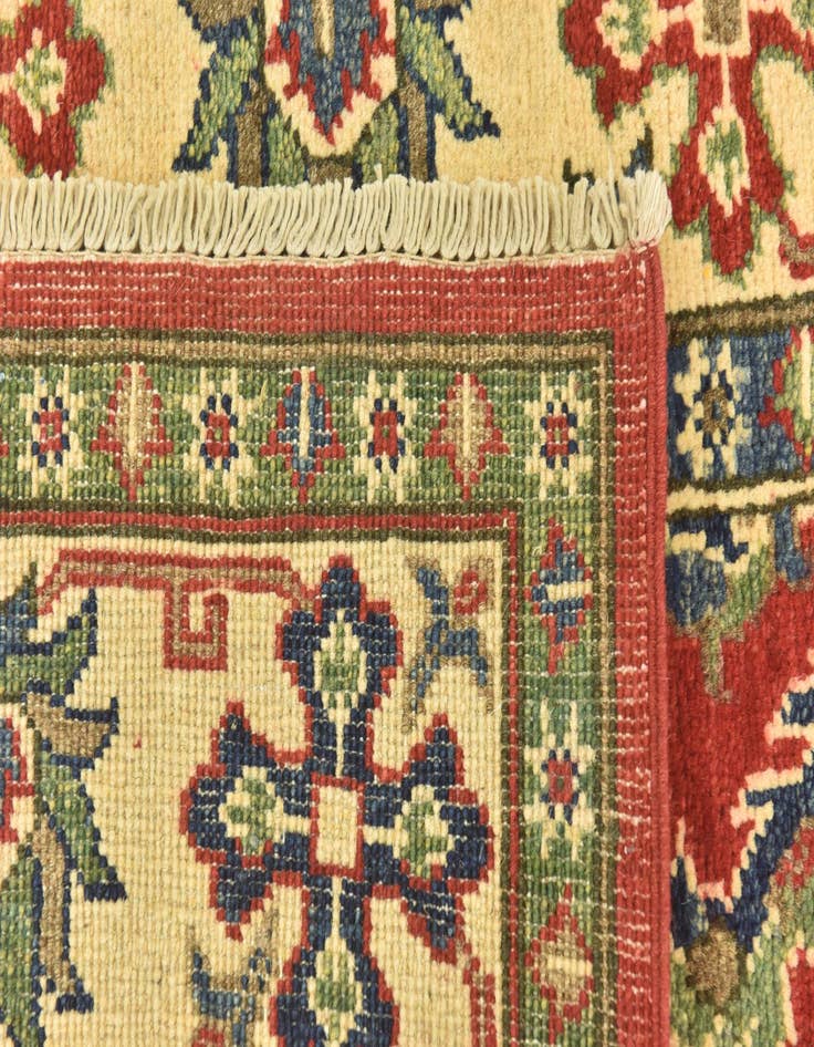 Detail image of 5' x 7' 3  Hand Knotted Kazak Rug